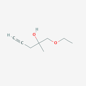 1-Ethoxy-2-methylpent-4-yn-2-ol