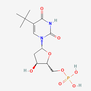 5-tert-Butyl-2'-deoxyuridine 5'-(dihydrogen phosphate)