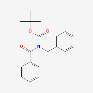 molecular formula C19H21NO3 B12929884 Tert-butyl benzoyl(benzyl)carbamate 