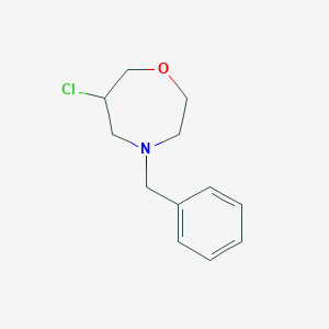 4-Benzyl-6-chloro-1,4-oxazepane