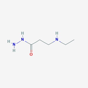 3-(Ethylamino)propanohydrazide