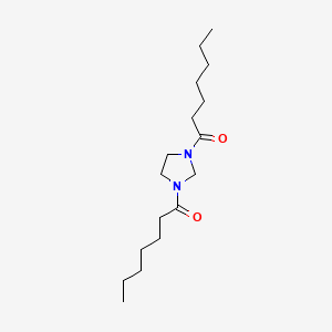 1,3-Diheptanoylimidazolidine