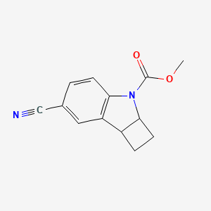 Methyl 6-cyano-1,2,2a,7b-tetrahydro-3H-cyclobuta[b]indole-3-carboxylate