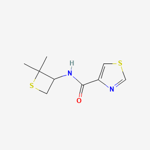 N-(2,2-Dimethylthietan-3-yl)thiazole-4-carboxamide