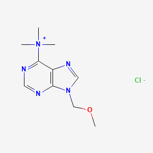 9-(Methoxymethyl)-N,N,N-trimethyl-9H-purin-6-aminium chloride