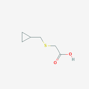 B1293015 [(Cyclopropylmethyl)thio]acetic acid CAS No. 959241-50-0