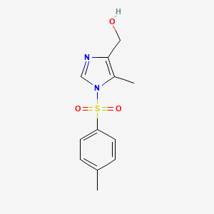 [5-Methyl-1-(4-methylbenzene-1-sulfonyl)-1H-imidazol-4-yl]methanol