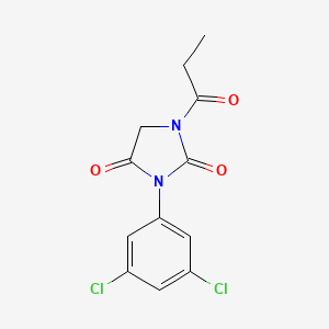 Hydantoin, 3-(3,5-dichlorophenyl)-1-propionyl-