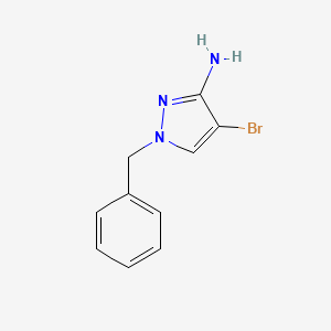 B1293028 1-benzyl-4-bromo-1H-pyrazol-3-amine CAS No. 1171985-74-2