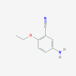 B1293030 5-Amino-2-ethoxybenzonitrile CAS No. 1020046-39-2