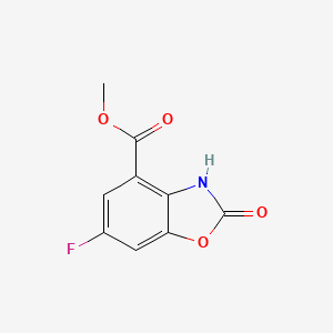 Methyl 6-fluoro-2-oxo-2,3-dihydrobenzo[d]oxazole-4-carboxylate