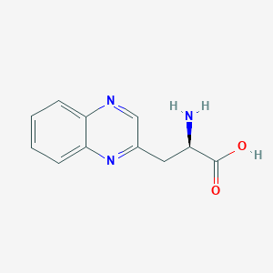 (R)-2-Amino-3-(quinoxalin-2-yl)propanoic acid