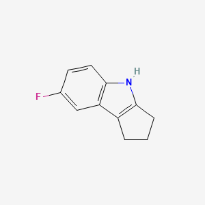 7-Fluoro-1,2,3,4-tetrahydrocyclopenta[b]indole
