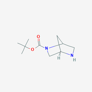 (4R)-tert-Butyl 2,5-diazabicyclo[2.2.1]heptane-2-carboxylate