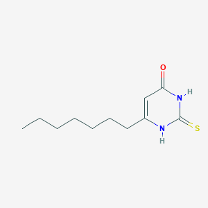 6-heptyl-2-sulfanylidene-1H-pyrimidin-4-one