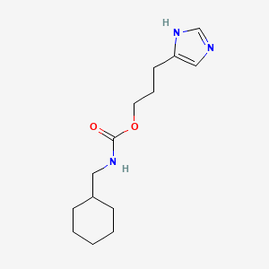 3-(1H-Imidazol-4-yl)propyl (cyclohexylmethyl)carbamate