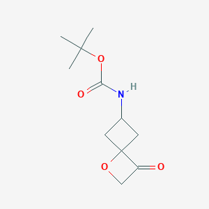 tert-Butyl (3-oxo-1-oxaspiro[3.3]heptan-6-yl)carbamate