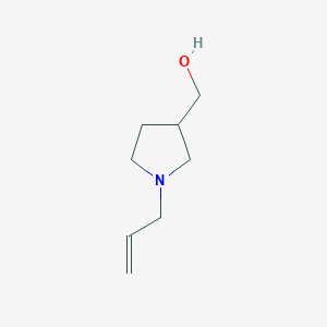 molecular formula C8H15NO B1293055 (1-Allylpyrrolidin-3-yl)methanol CAS No. 71548-32-8