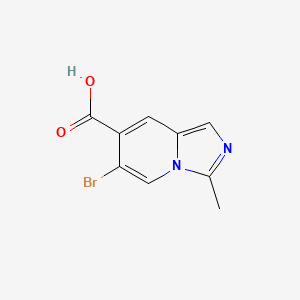 6-Bromo-3-methylimidazo[1,5-a]pyridine-7-carboxylic acid