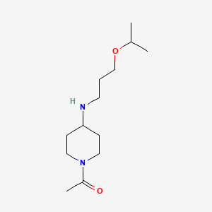 1-acetyl-N-(3-isopropoxypropyl)piperidin-4-amine