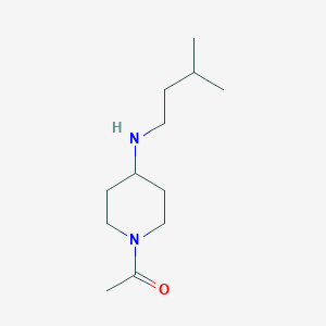 molecular formula C12H24N2O B1293066 1-乙酰基-N-(3-甲基丁基)哌啶-4-胺 CAS No. 1119452-89-9