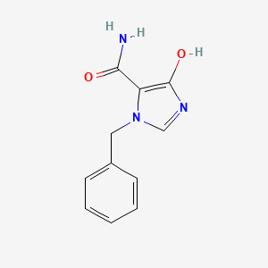 1-Benzyl-4-hydroxy-1H-imidazole-5-carboxamide