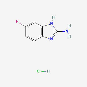 6-Fluoro-1H-benzo[d]imidazol-2-amine xhydrochloride