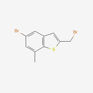 5-Bromo-2-(bromomethyl)-7-methylbenzo[b]thiophene