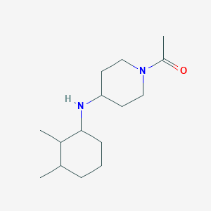 1-acetyl-N-(2,3-dimethylcyclohexyl)piperidin-4-amine