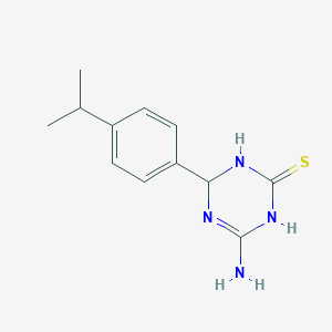 4-Amino-6-(4-isopropylphenyl)-1,6-dihydro-1,3,5-triazine-2-thiol