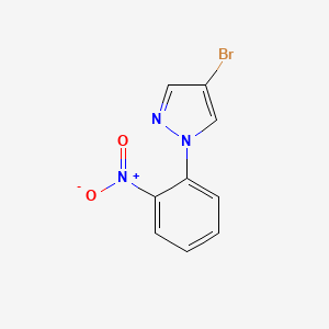 4-bromo-1-(2-nitrophenyl)-1H-pyrazole