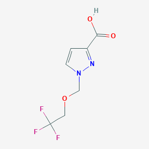 1-[(2,2,2-trifluoroethoxy)methyl]-1H-pyrazole-3-carboxylic acid