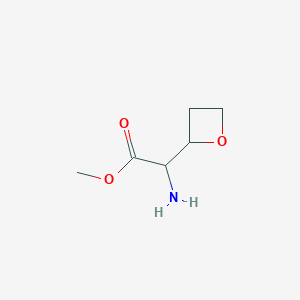 Methyl 2-amino-2-(oxetan-2-yl)acetate