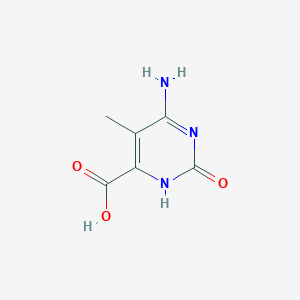 6-Amino-2-hydroxy-5-methyl-4-pyrimidinecarboxylic acid