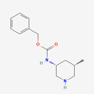 Benzyl ((3R,5S)-5-methylpiperidin-3-yl)carbamate