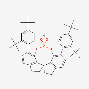 1,10-bis(2,4-ditert-butylphenyl)-12-hydroxy-4,5,6,7-tetrahydroiindeno[7,1-de:1',7'-fg][1,3,2]dioxaphosphocine 12-oxide