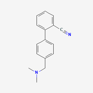 2-{4-[(Dimethylamino)methyl]phenyl}benzonitrile
