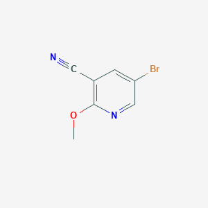 molecular formula C7H5BrN2O B1293179 5-Bromo-2-methoxynicotinonitrile CAS No. 941294-54-8