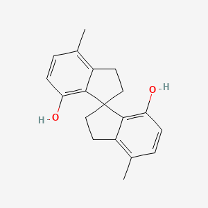 4,4'-Dimethyl-2,2',3,3'-tetrahydro-1,1'-spirobi[indene]-7,7'-diol