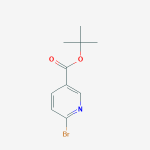 molecular formula C10H12BrNO2 B1293180 tert-Butyl 6-bromonicotinate CAS No. 941294-58-2