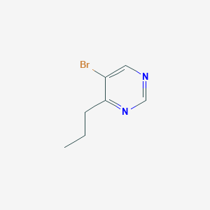 molecular formula C7H9BrN2 B1293184 5-Bromo-4-propylpyrimidine CAS No. 951884-26-7