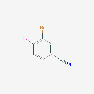 molecular formula C7H3BrIN B1293187 3-Bromo-4-iodobenzonitrile CAS No. 1000577-94-5