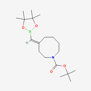 tert-Butyl 4-((4,4,5,5-tetramethyl-1,3,2-dioxaborolan-2-yl)methylene)azocane-1-carboxylate