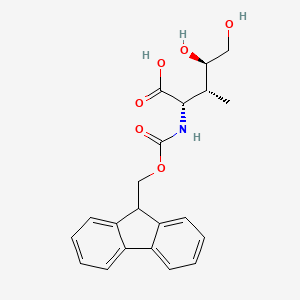 (2S,3R,4R)-2-((((9H-Fluoren-9-yl)methoxy)carbonyl)amino)-4,5-dihydroxy-3-methylpentanoic acid