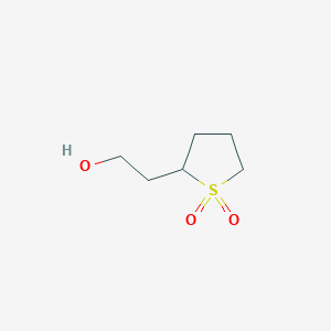 2-(2-Hydroxyethyl)-1lambda6-thiolane-1,1-dione