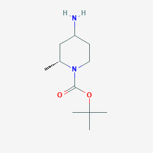 tert-Butyl (2R)-4-amino-2-methylpiperidine-1-carboxylate