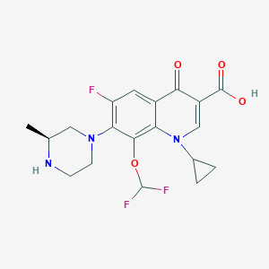 molecular formula C19H20F3N3O4 B129323 卡度氟沙星 CAS No. 153808-85-6