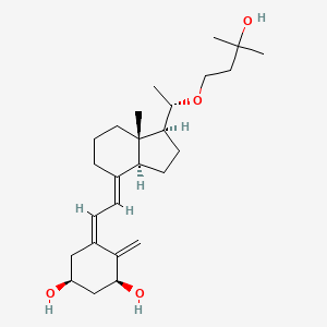 (1S,3S,Z)-5-((E)-2-((1S,3aS,7aS)-1-((S)-1-(3-Hydroxy-3-methylbutoxy)ethyl)-7a-methylhexahydro-1H-inden-4(2H)-ylidene)ethylidene)-4-methylenecyclohexane-1,3-diol