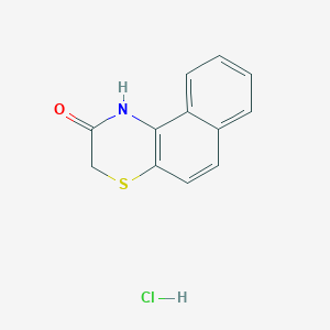 1H-Naphtho[2,1-b][1,4]thiazin-2(3H)-one hydrochloride