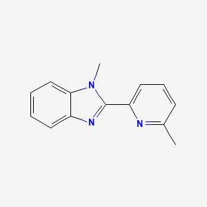 1-Methyl-2-(6-methylpyridin-2-yl)-1H-benzimidazole